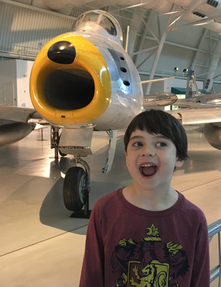 Otto does airplane impressions